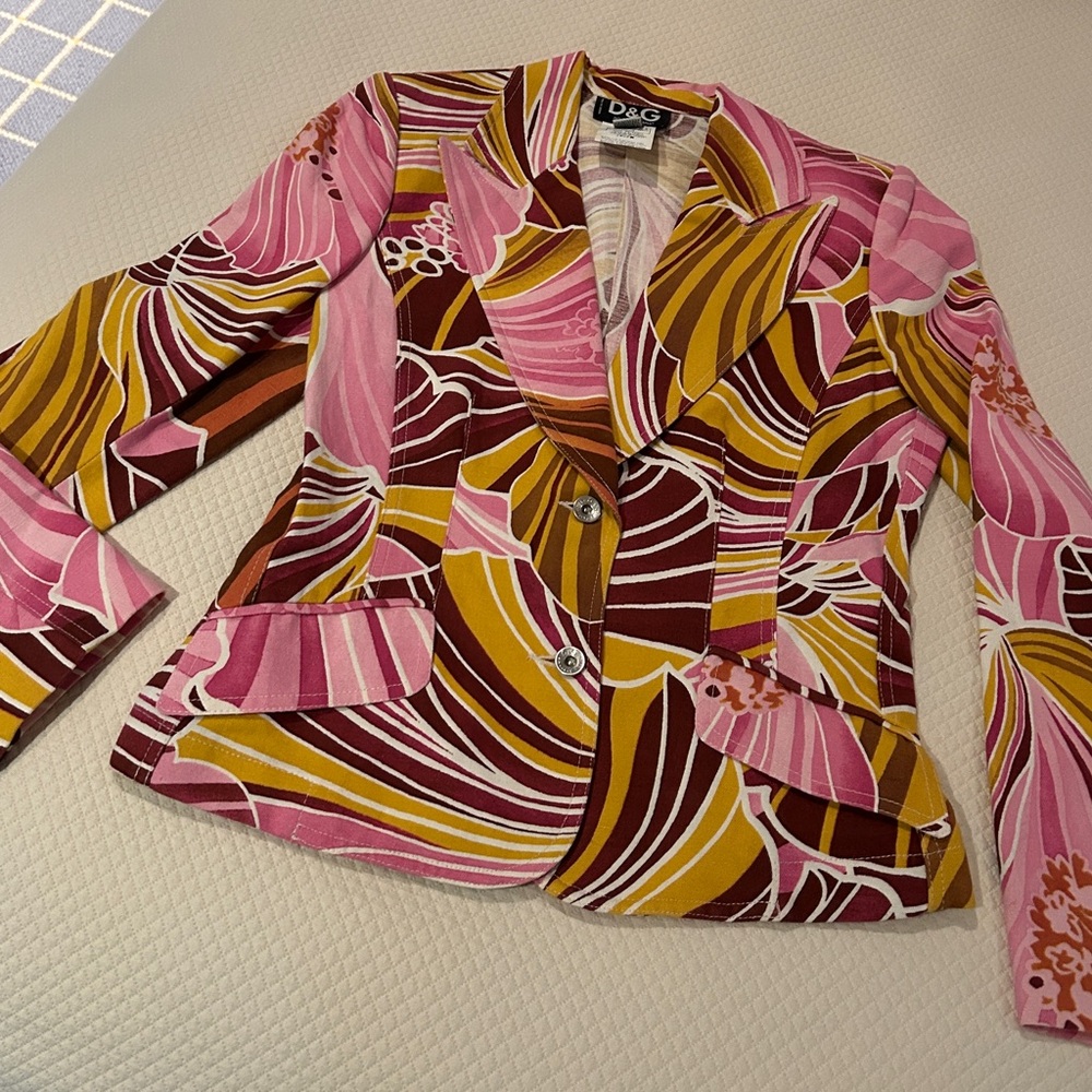 D&G colorful jacket size 42